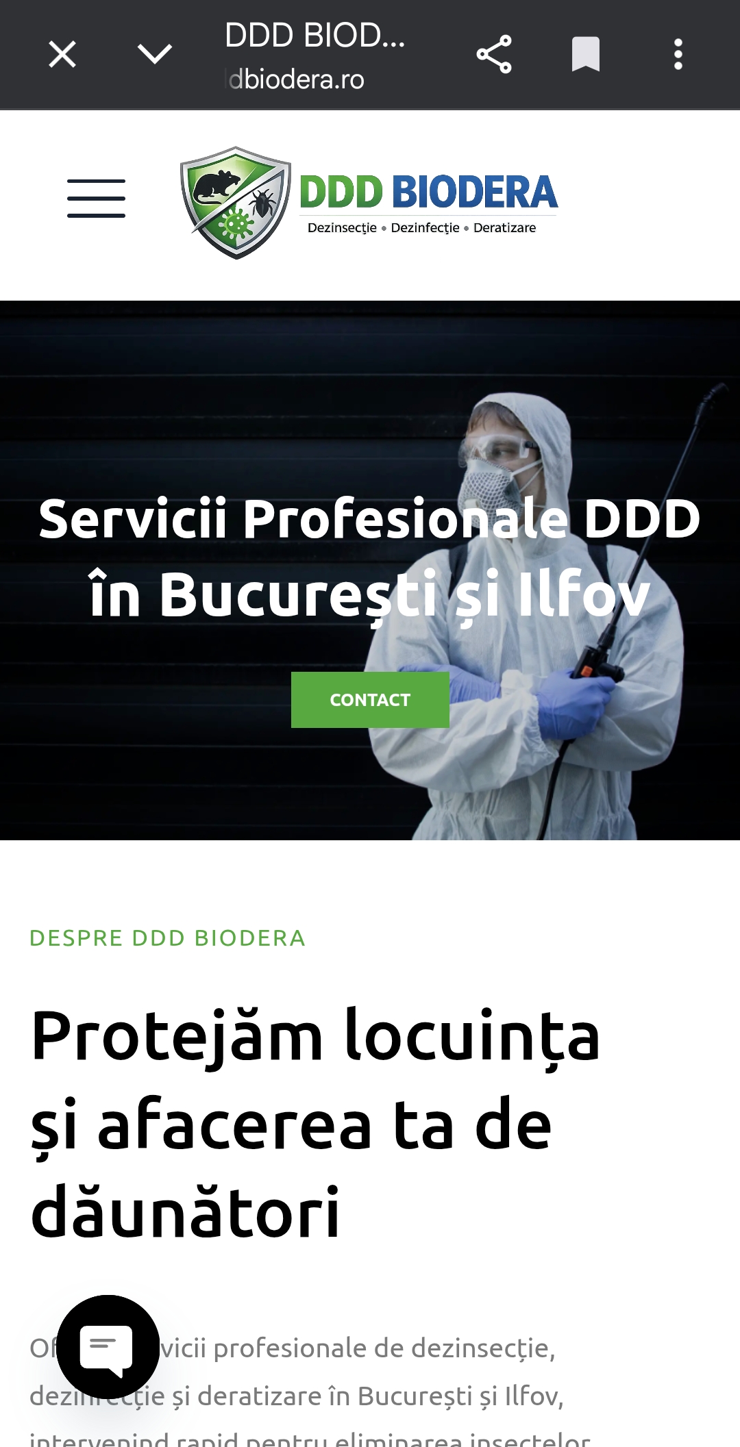 Servicii DDD Profesionale-DDD Biodera