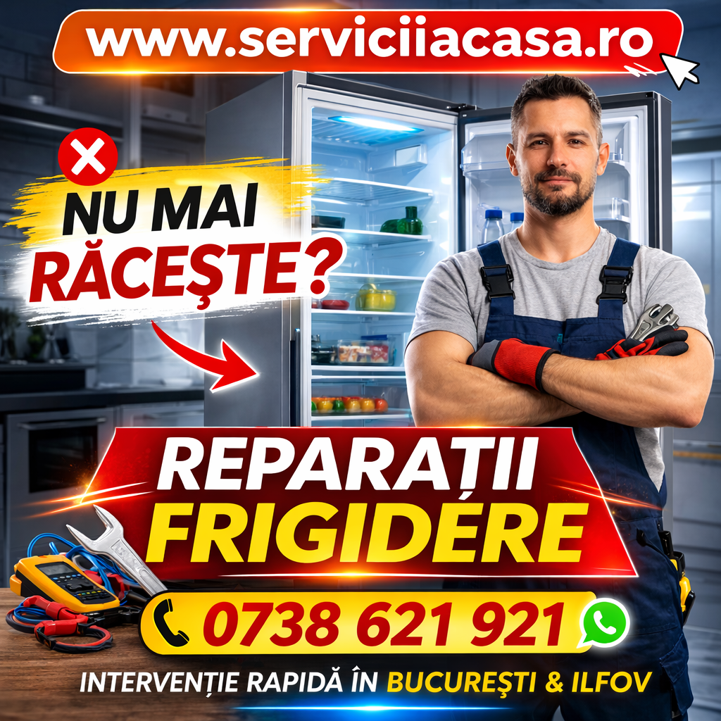 Reparatii Frigidere Bucuresti si Ilfov